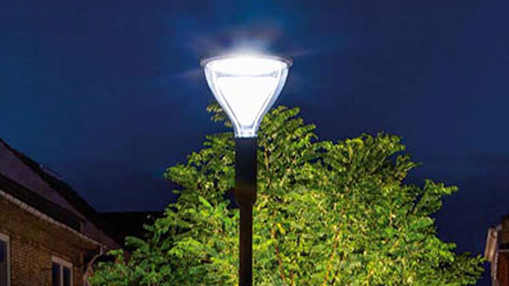LED-gatebelysning gir lys av høy kvalitet