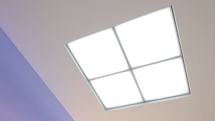 HealWell-takmodulen fra Philips Lighting gir en bedre pasientopplevelse ved hjelp av lys som føles naturlig og fremmer en god søvnrytme