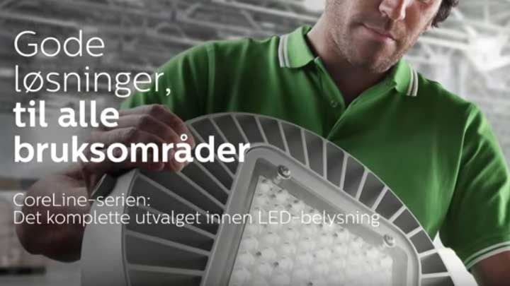 Installasjonsvideo for CoreLine Rekkemontert