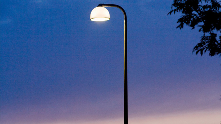 Utendørs LED-belysning fra Philips for gatene i Holbæk, Danmark