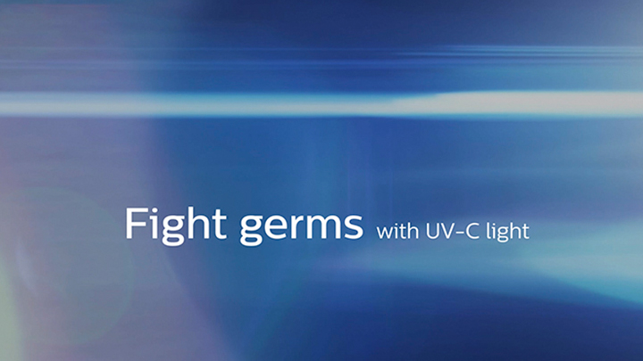 Forside på video om Philips UV-C-desinfeksjon