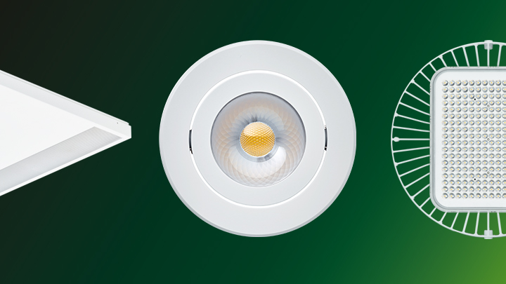 Stylish and affordable LED luminaires for every space