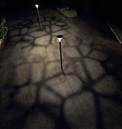 Ulike lyseffekter på bakken fra Metronomis LED-armaturer