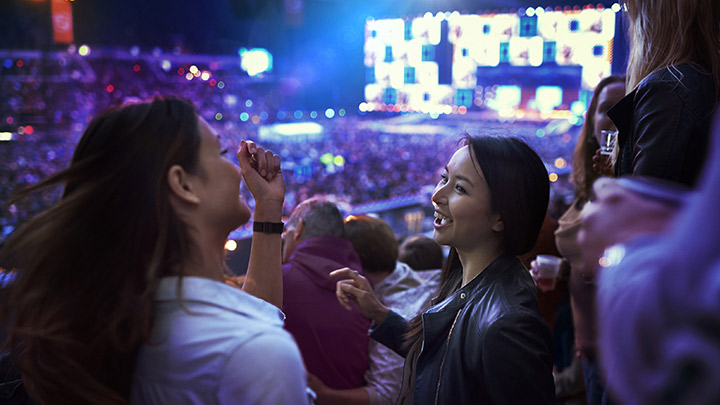 ArenaVision: øyeblikkelige stadionlysshow med forhåndsinnstilte belysningsscener