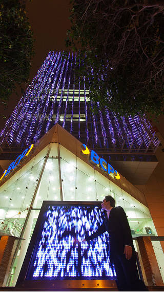 BCP-bygningen belyst med Philips Lighting