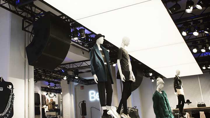 OneSpace-takbelysningen fra Philips Lighting skaper en helt ny type butikkbelysning