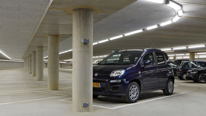 Pacific LED GreenParking-armatur – LED-belysning for parkeringshus