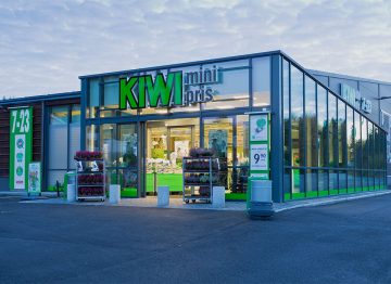 LED og lysstyring sparer strøm for KIWI