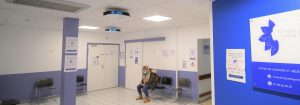 Vauban Clinics luftkvalitet ble forbedret ved hjelp av lysets kraft