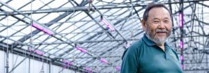 Baner vei med LED-belysning